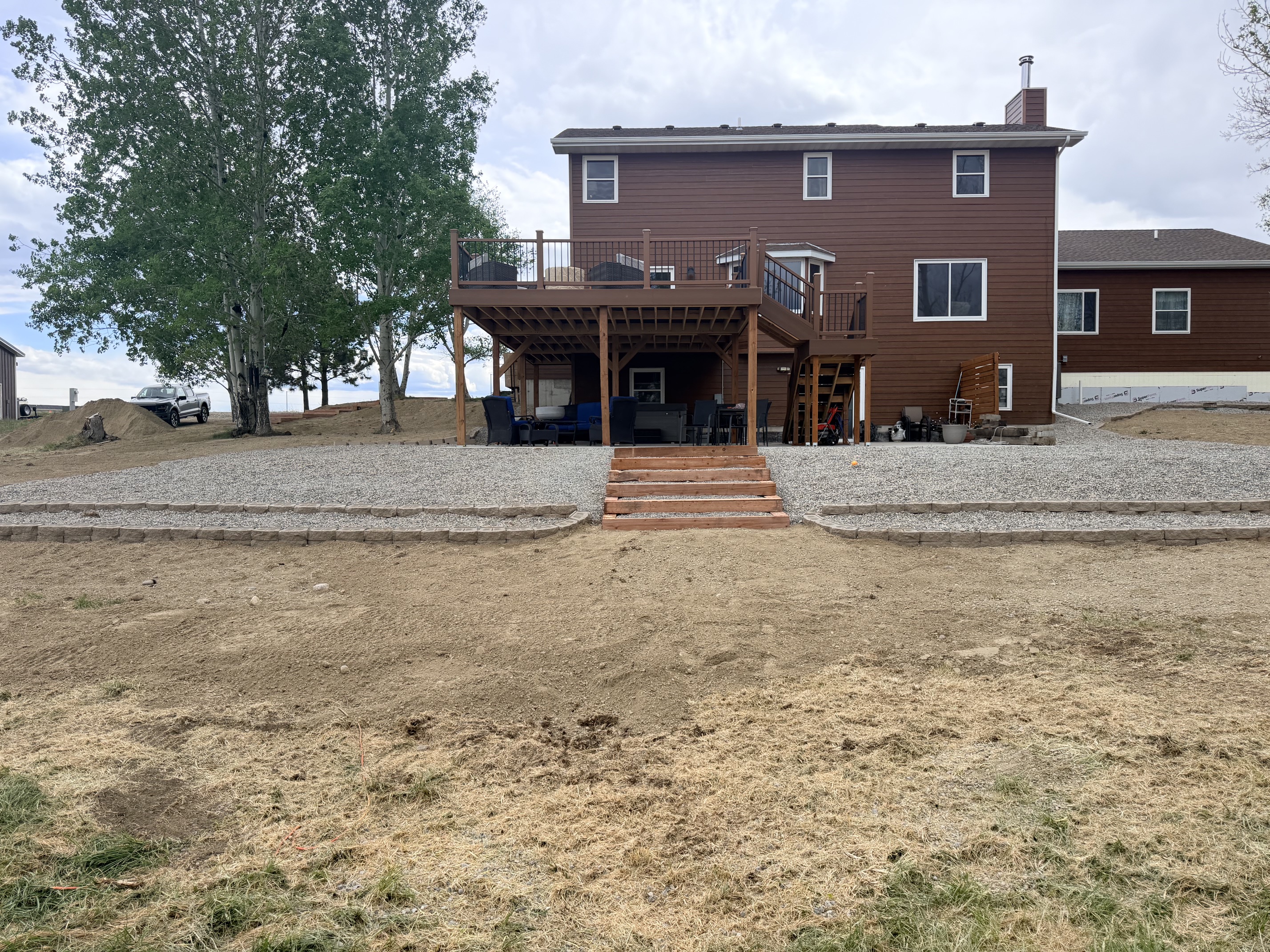 After - new deck and patio